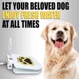 Dog outdoor water dispenser