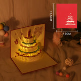 3D LED music Birthday Cards