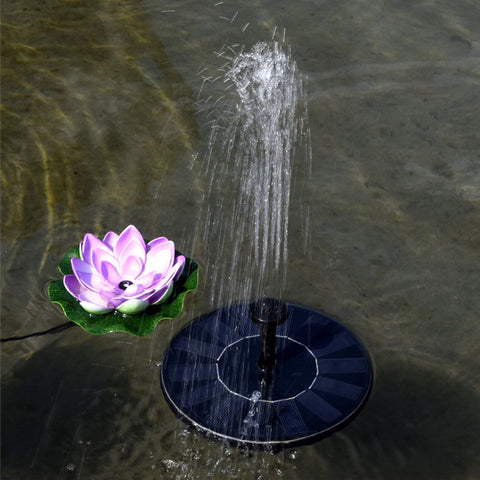 Solar Garden Fountain