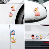 Cartoon car Sticker （one pair）