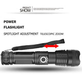 flashlight high power rechargeable